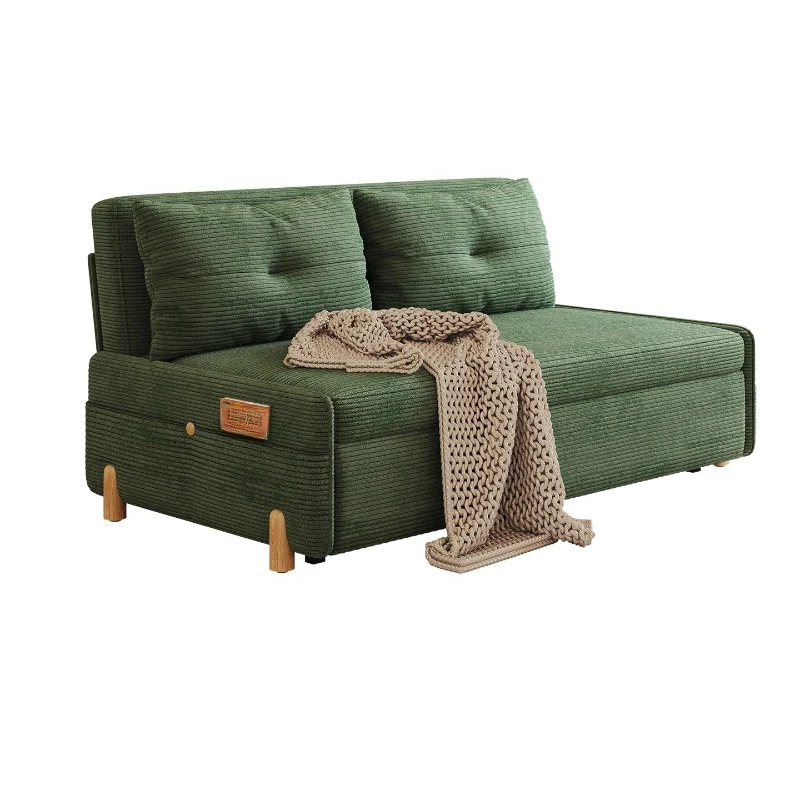 

Foldable sofa bed Small apartment living room study sofa bed
