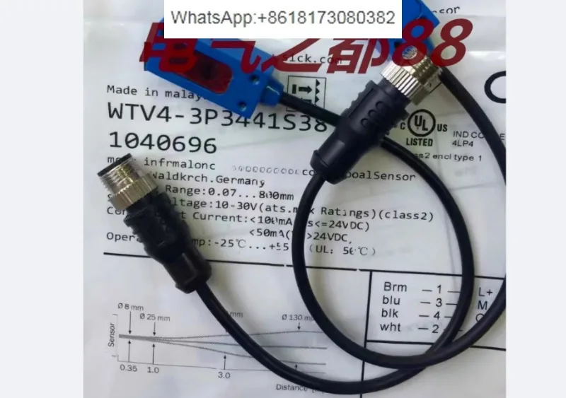 

WTV4-3P3441S38 WTF12-3P2431 WT160-E152 WL250-2N1131 Photoelectric Sensor for Industrial
