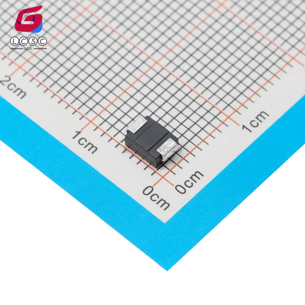 10-100Pcs/Lot S2B-E3/52T Diode Switching 100V 1.5A 2-Pin DO-214AA(SMB) Glass Passivated Rectifier Marking code SB