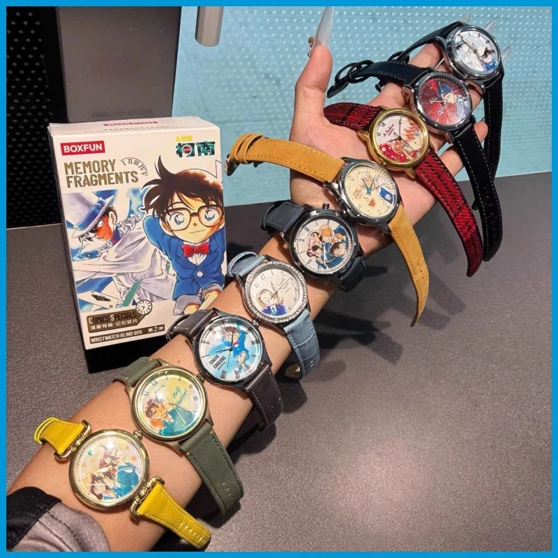 

В наличии детективные часы Конан 2-го поколения слепая коробка совместно запускаемые фрагменты памяти Мао Лалина аниме фигурка подарок на день рождения