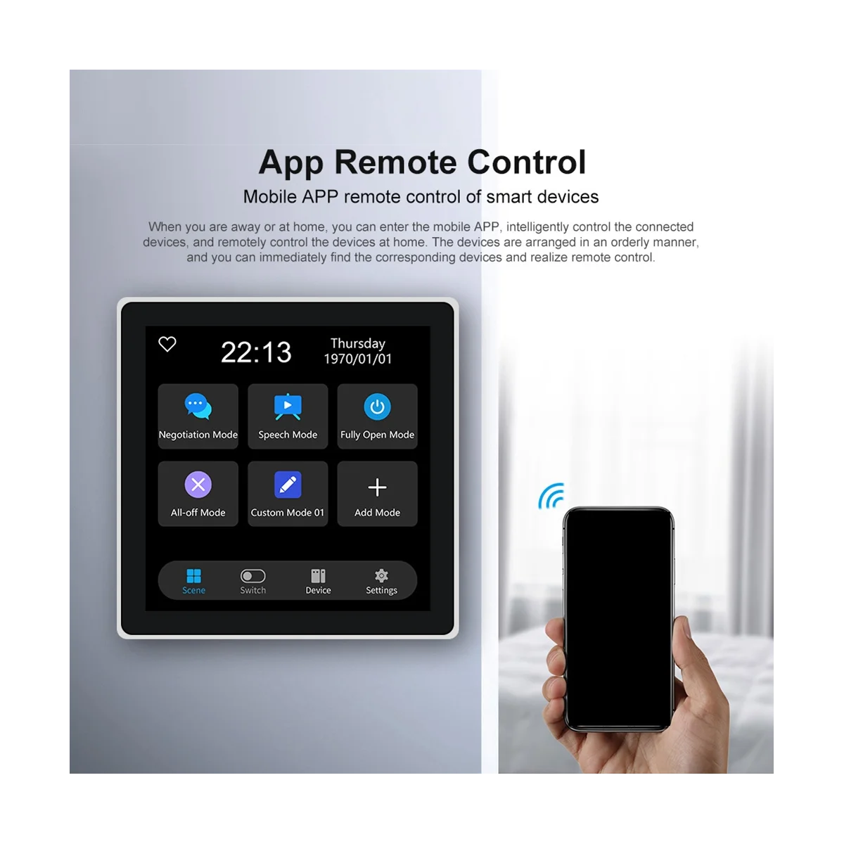 Tuya Smart Home pannello di controllo multiplo Zigbee Smart Home pannello interruttori da 4 pollici controllo Touchscreen In-Wall per la casa-EUplug