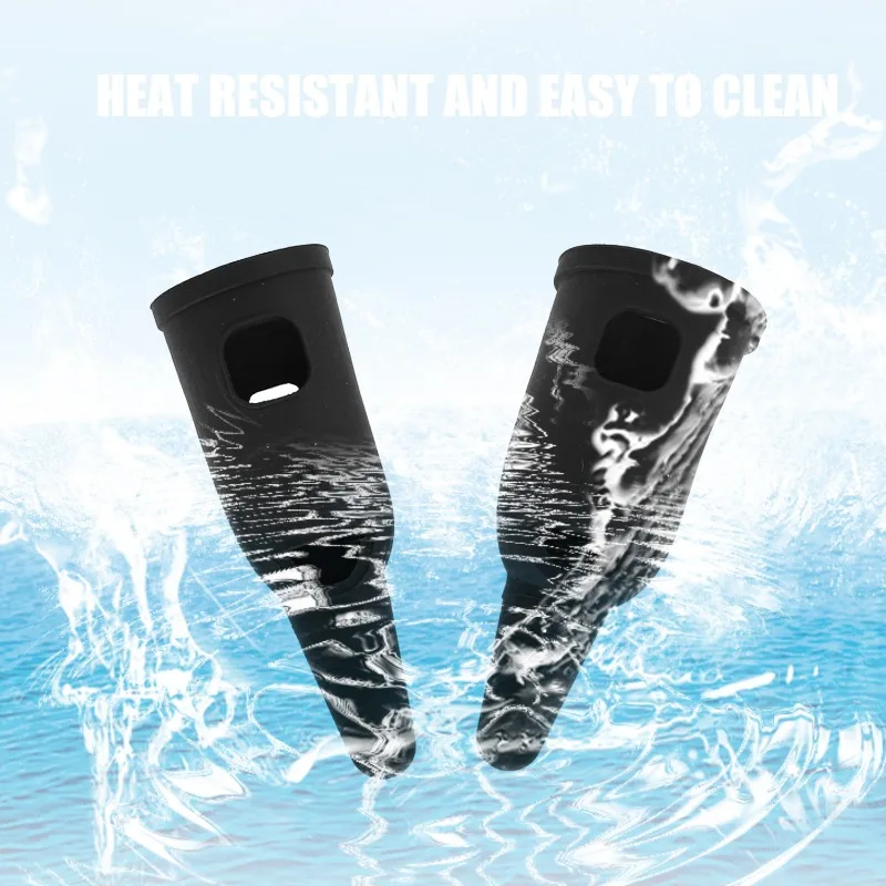 6-1 قطعة غطاء الاصبع اللمس سيليكون أقلام ستايلس حساسية عالية الاصبع حالات شاشة ألعاب الهاتف المحمول الإبهام حامي الحالات