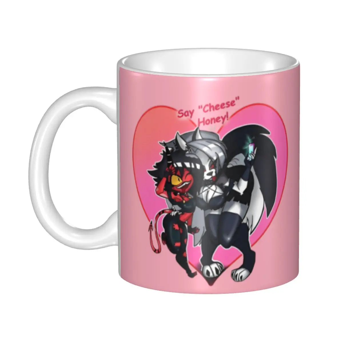 

Loona Cartoon Mug Novelty Cartoon Wolf Tea Cup Gift For Friends