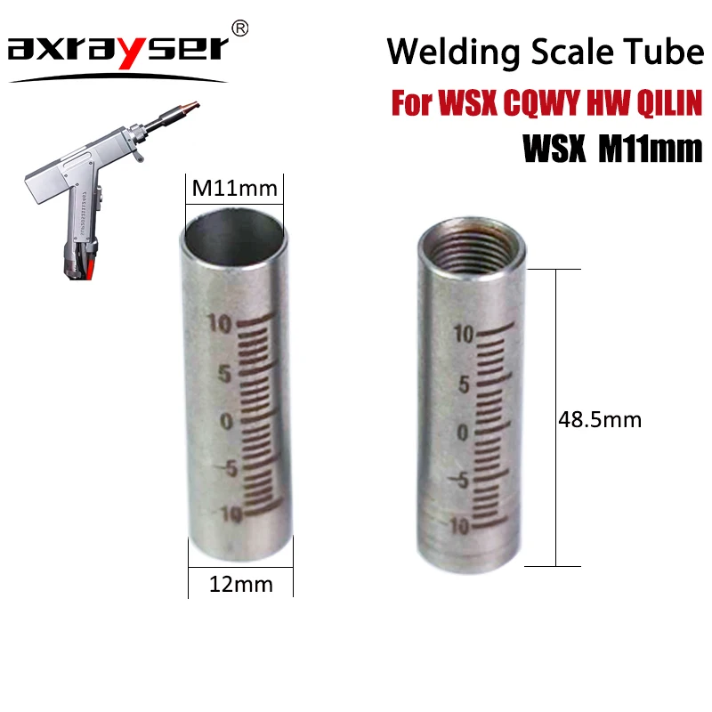 Handheld Laser Schweißen Skala Rohr Edelstahl Düse Stecker Kits Für WSX CQWY HW QILIN Schweiß Kopf Maschine Zubehör – Detail 3