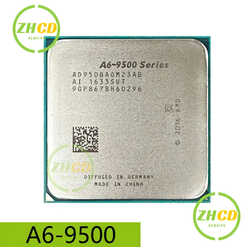 AMD For A6-9500 A6 9500 A6 9500B 3.5GHz uses dual core CPU processor AD9500AGM23AB/ AD950BAGM23AB socket AM4