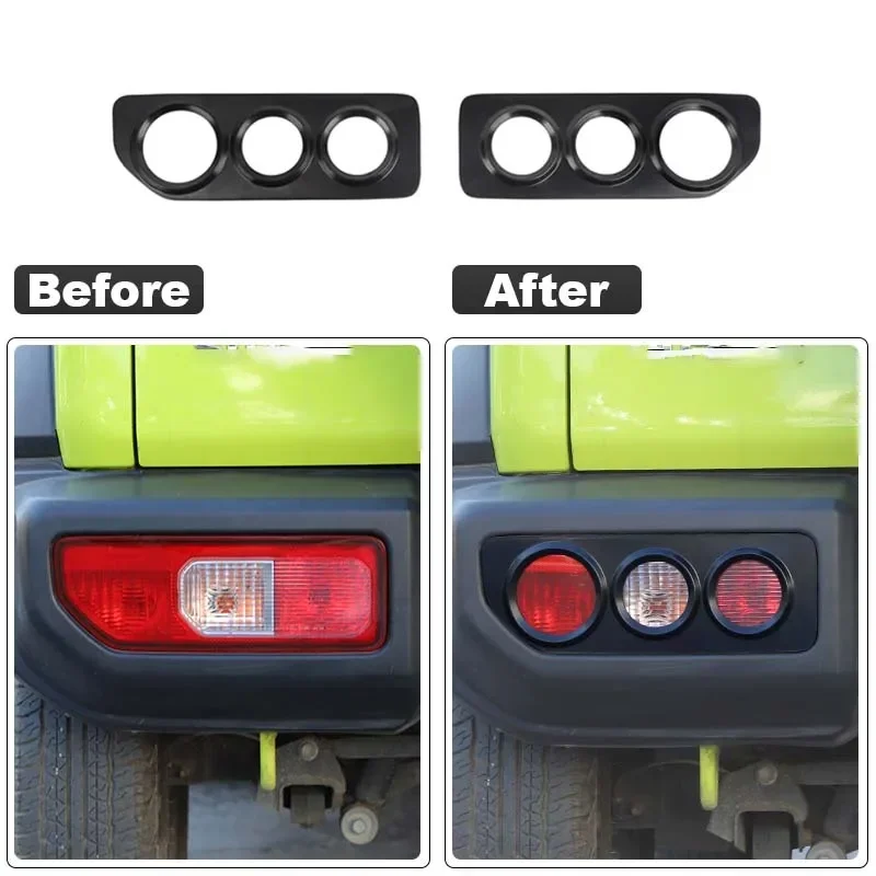 

Rear Tail Light Lamp Decoration Cover for Suzuki Jimny JB64 JB74 2019 2020 2021 2022 Car Replacement Parts