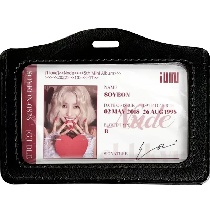 Retractable ID Tag Working Permit Case Cover Badge Holder Staff Work Pass Access Work Card Holder Cover Sleeve Badge Protector