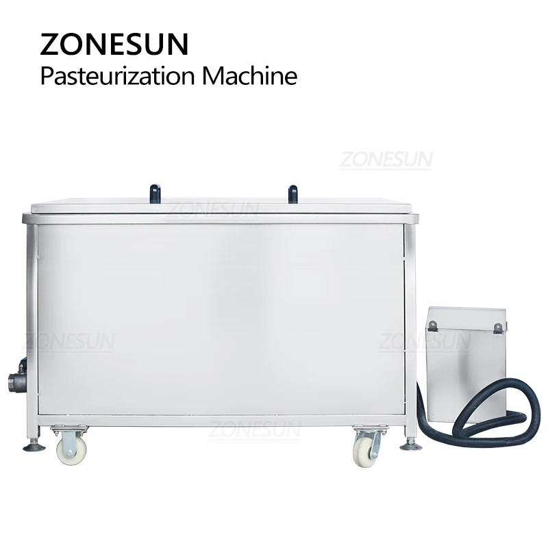 ZONESUN ZS-PM1 Pasteurizing Machine Glass Bottle Disinfecting Can Jar Pasteurizer Sterilizer Food Wine Drink Milk Pasteurization