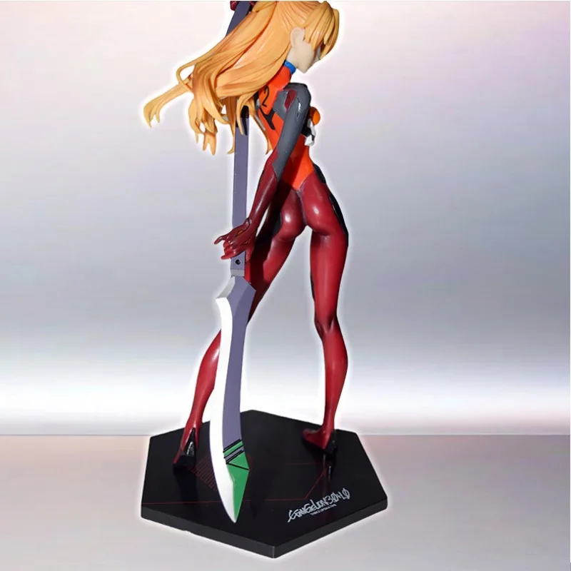 40cm Neon Genesis Evangelion Asuka Langley Soryu combat uniform beautiful girl figure anime game ornaments In stock wholesale