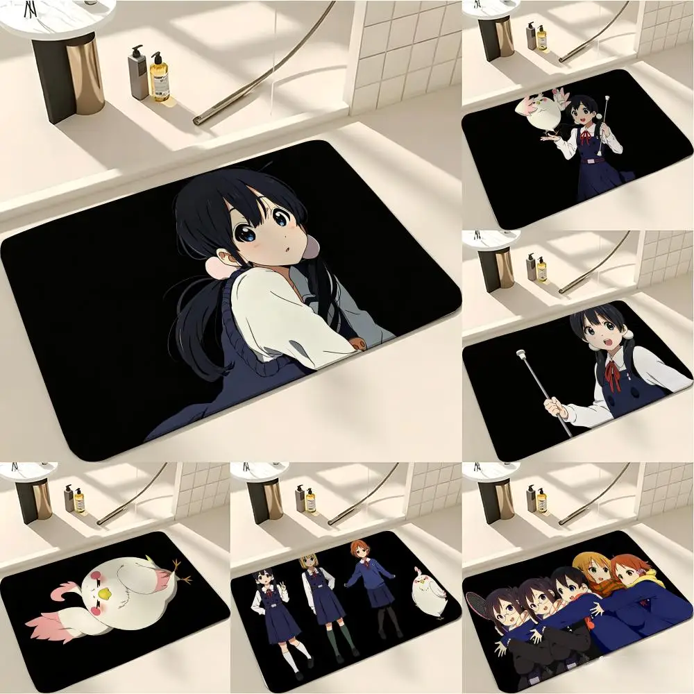 Hit Anime T-Tamako L-Love Story Floor Mat Absorbent Floor Mat Non-Slip Entrance Rug for Bathrooms Restrooms and Toilets
