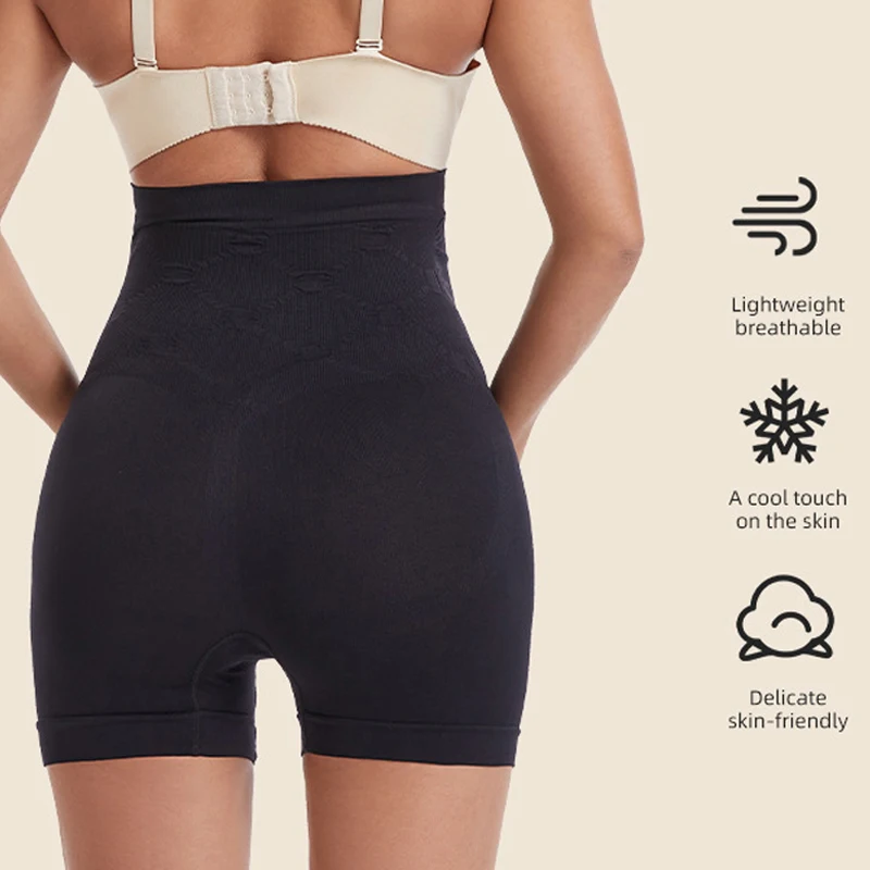 Aishang High Waist Maternity Panties Comfortable Pregnant Clothes Breathable Safety Shorts Seamless Intimates for Expecting Moms