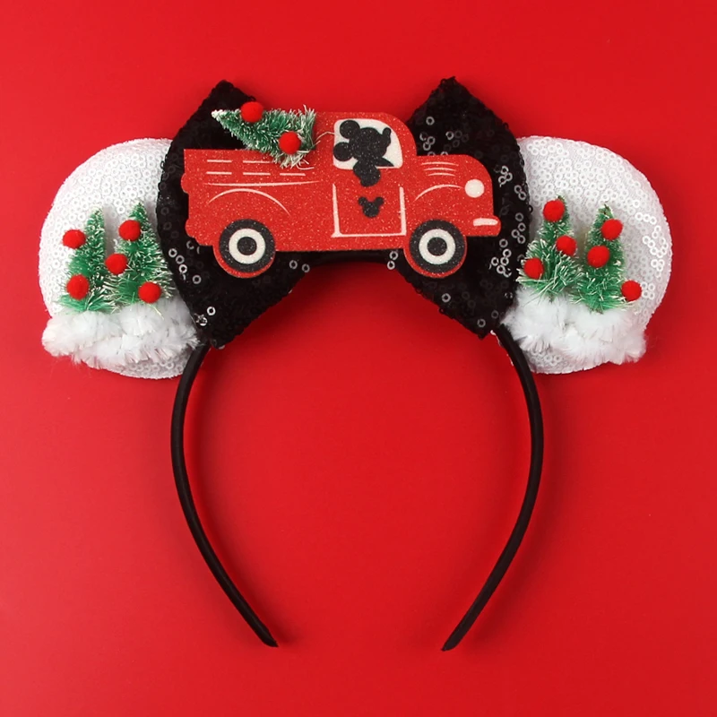 Mickey Cartoon Haarband Weihnachts-Cosplay DIY Haaraccessoires Kopfbedeckungen Großhandel Heißer Festival-Trend