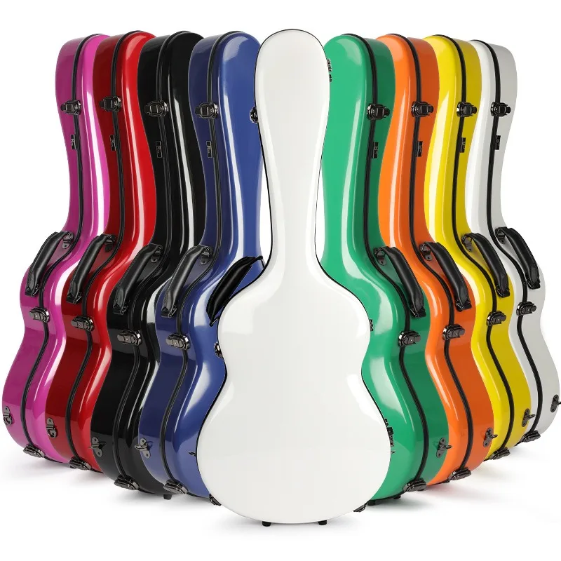 39-Inch guitar case, FRP folk 40-inch 41-inch piano case, hard shell shockproof and pressure-resistant waterproof piano case.