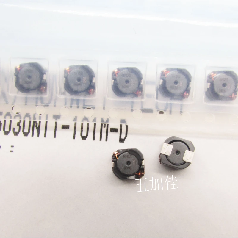 20PCS/CLF5030NIT-101M-D 100UH Imported Patch Integrated Forming Power Inductor Screen Printing 10123