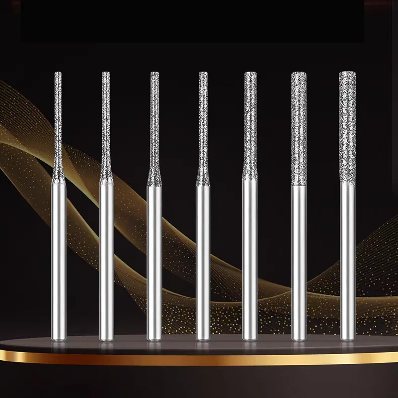 Speciale glazen jade slijpschijfboor voor het boren van jade-gaten en naaldboren. Accessoire voor elektrische slijpkoppen