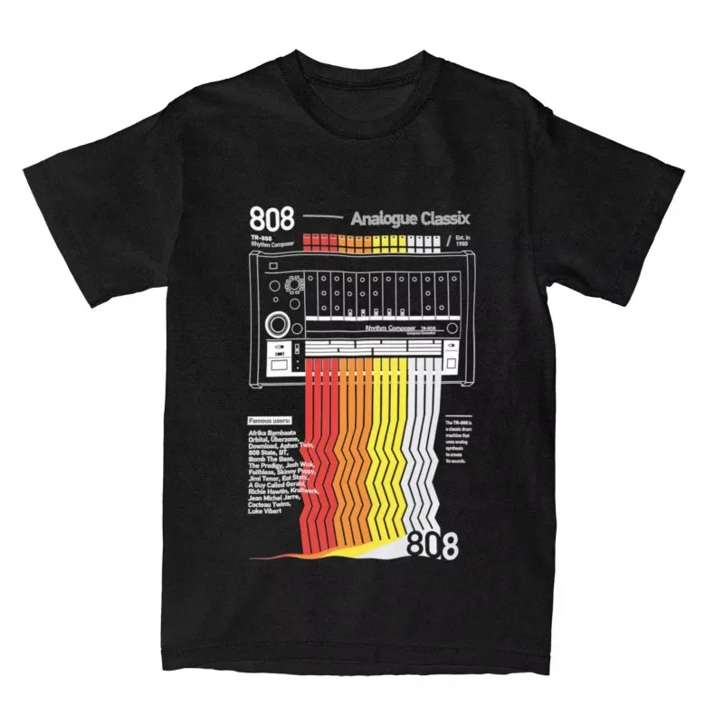 Summer Men Women T Shirt Roland TR-808 TR 808 Musical T Shirt  Fashion  Summer Vintage Classic O-Neck T Shirt Large Size T-shirt
