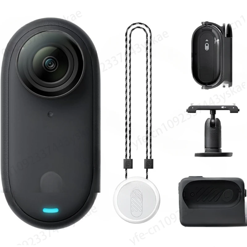 360 GO 3 128GB – Vlogging Camera, Vloggers with Flip Touchscreen, Small, Light and Portable Action Camera, Mount Anywhere