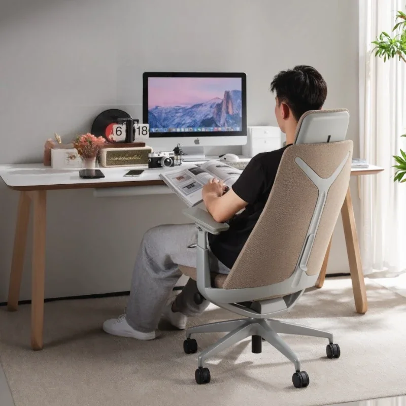 Swivel Mobile Computer Office Chair High Back Nordic Recliner Ergonomic Office Chair Armchair Gamer Chaise De Bureaux Furniture