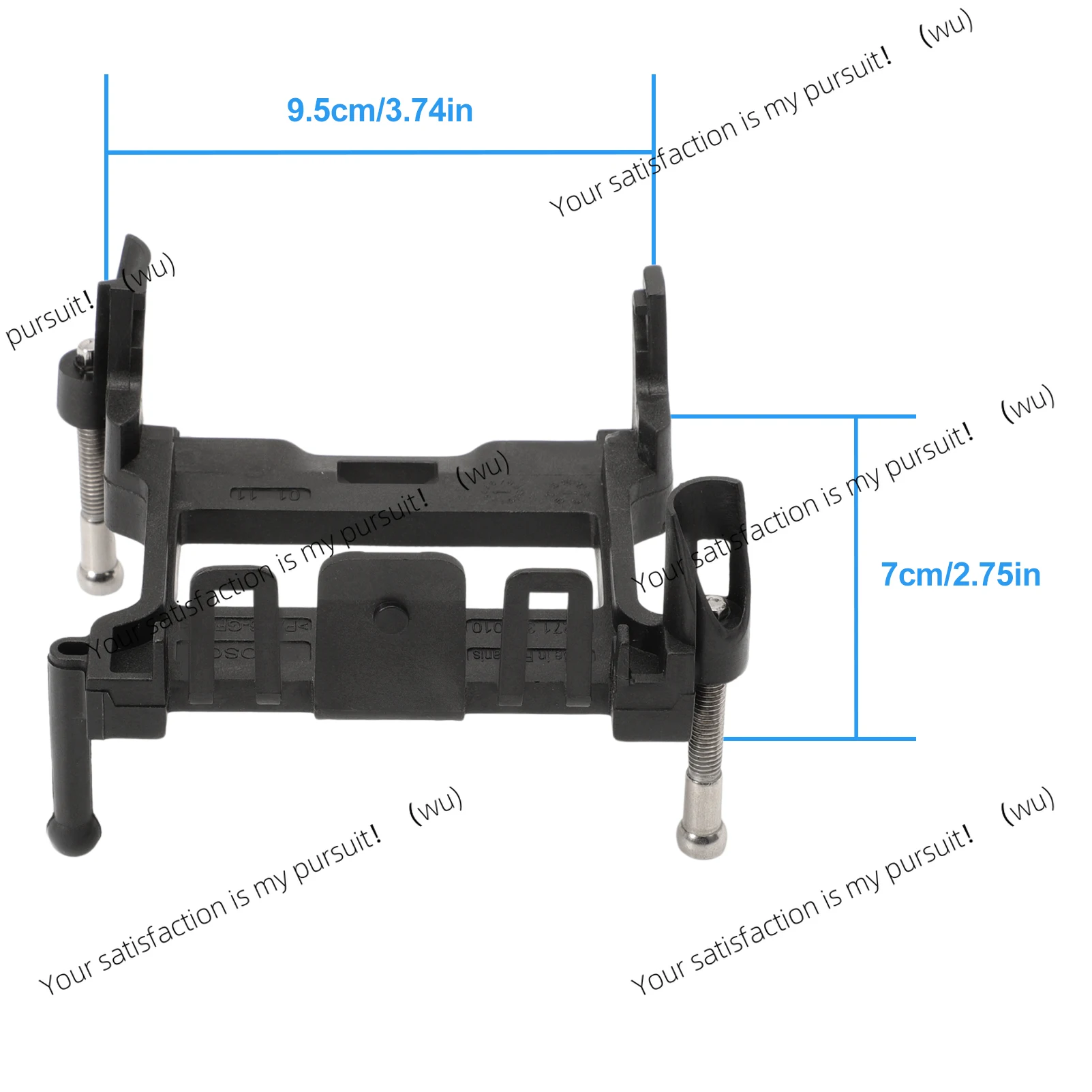 Anti-collision radar mount for 500X A3 Giulia Stelvio 2016-2024