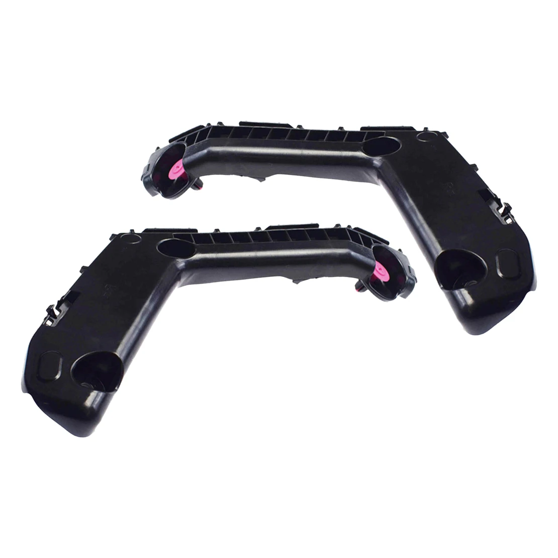 

52116-02330 52115-02330 1 Pair Front Bumper Bracket Side Retainer Mount Support Black ABS Fit for Toyota Corolla 2019 2018 2017