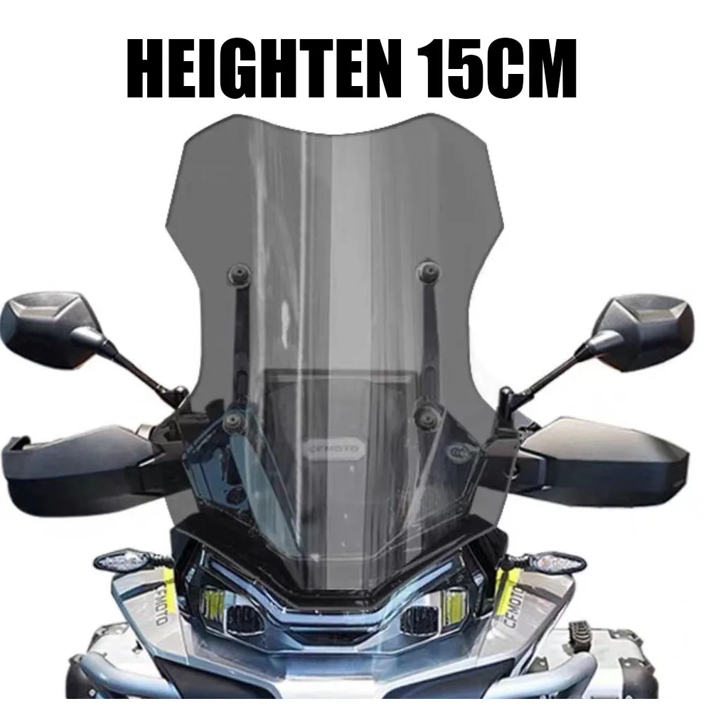 

Motorcycle Fit Cfmoto 800MT Dedicated Front Windshield Heighten Widened Wind Deflector For CFMOTO 800MT 800 MT CF 800MT