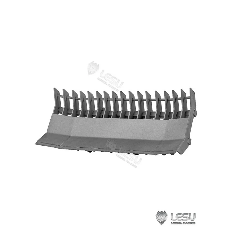LESU for 1/14 AOUE-MCL8 Loader Adapter Attachment Bulldozer Blade Rake AT-C0028-B Truck DIY Accessory Toy