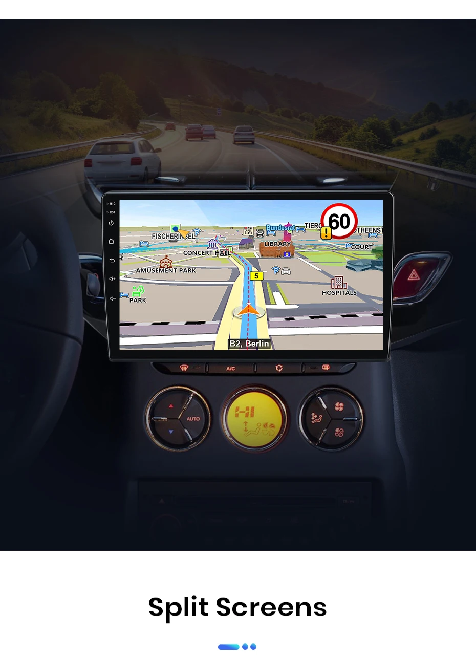 Junsun Android Auto Autoradio für Citroen C3 DS3 2010 2011 2012 2013 2014 2015 2016 Multimedia Wireless Apple CarPlay Intelligente Systeme IPS Touchscreen Stereo Videoplayer 2 Din Autoradio Head Unit Navigation BT GPS 4G WIFI FM AM DSP RDS SWC – Detail 23