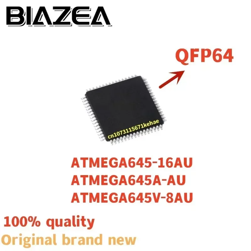 1piece ATMEGA645-16AU ATMEGA645A-AU ATMEGA645V-8AU QFP64 Chipset