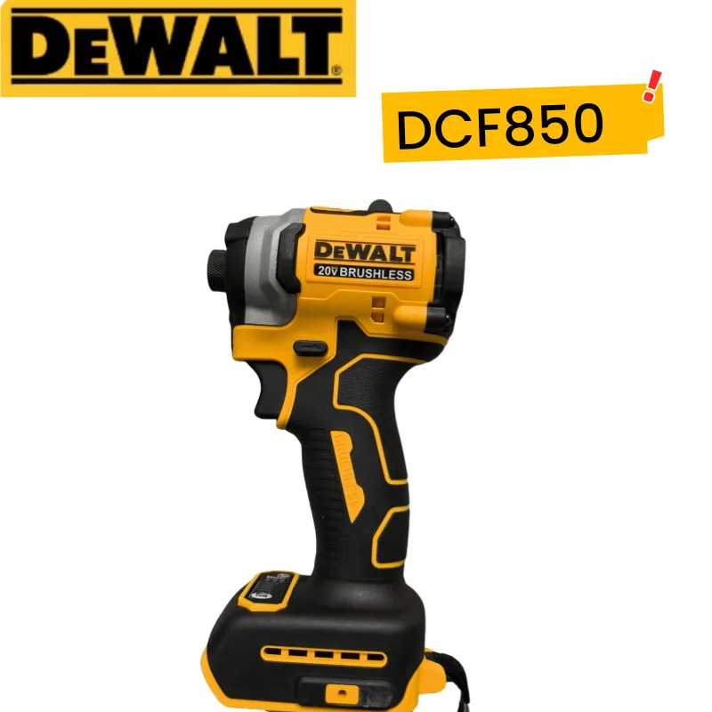 

DEWALT Brushless Lithium Electric Drill Hand Electric Drill Impact Driver DCF850 Electric Screw Batch 20V