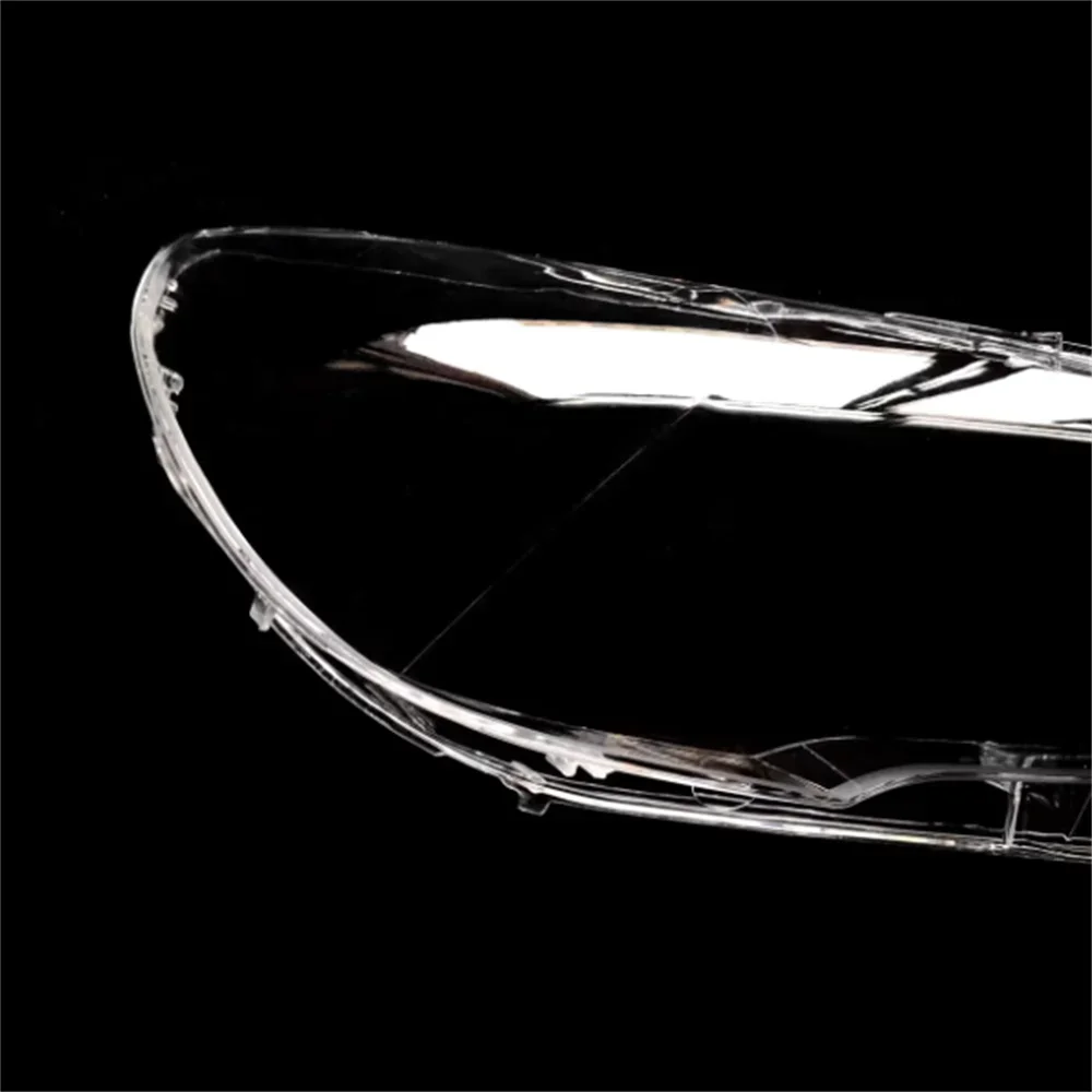 HTTCYY لسيارات BMW 5 سلسلة GT F07 535i 530i 525i 520i 2010-2017 غطاء المصباح عدسة قذيفة غطاء المصباح عاكس الضوء كشافات ضوء #5