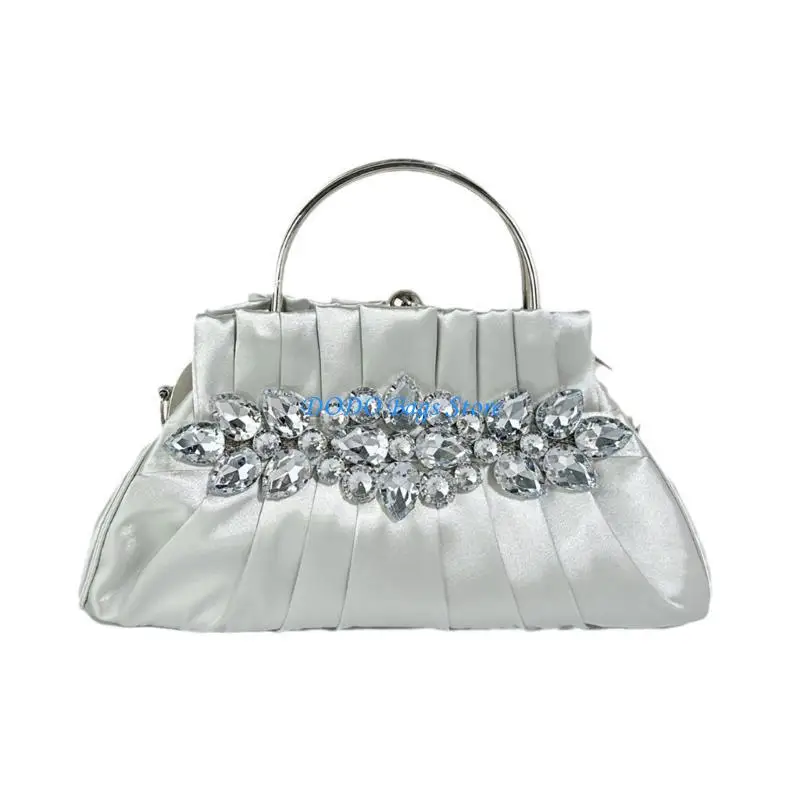 

Женская вечерняя сумка со стразами, вечерняя сумка-клатч с цепочкой, сумка на плечо, кошелек и сумка для невесты, сумка через