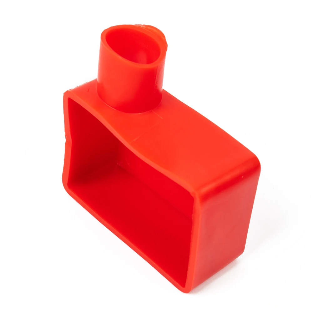 0 0 0 0 2 قطعة بطارية السيارة الطرفية يغطي بطارية السيارة محطة عازل موصلات الأسلاك غطاء تغليف المطاط الأسود والأحمر