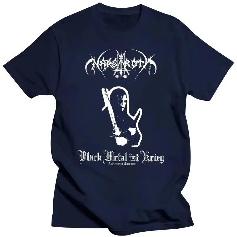 men clothing Nargaroth Band Black Metal Ist Krieg 2001 Album Cover T Shirt 2024 summer tops  graphic t shirts oversized harajuku