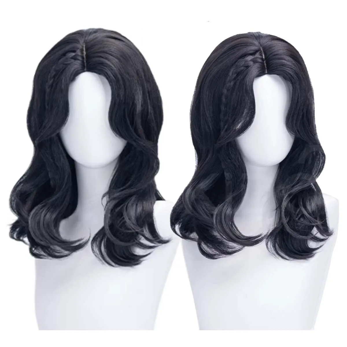 Women Game Clair Obscur:Expedition 33 Cos Maelle Sciel Lune Heat Resistant Synthetic Hair Wig