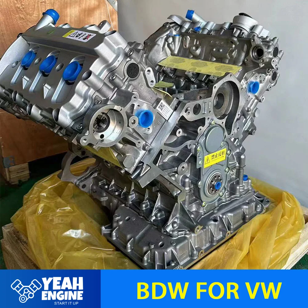 محرك بنزين 2.4L 6 اسطوانات BDW لأودي A6 C6 كتلة اسطوانة طويلة قطع غيار السيارات