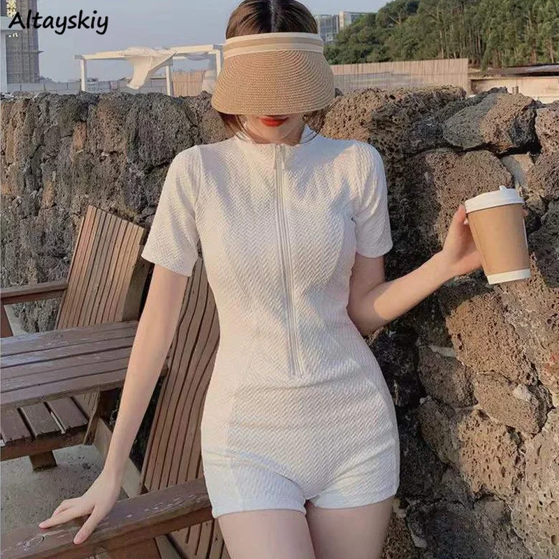 Encubrimiento para mujer, vacaciones de verano, universidad, señoras jóvenes, acogedor, combina con todo, recién llegado, moda Popular sólida, ocio, ajuste elegante coreano