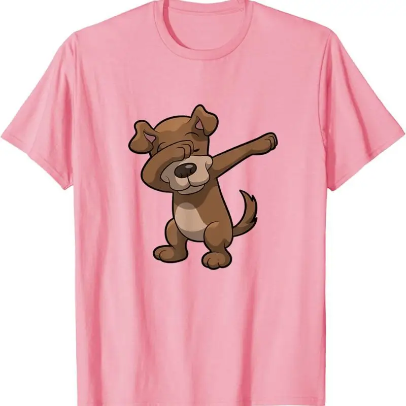 مضحك Dabbing الكلب الكرتون جرو Dab الرقص تشكل تي شيرت #1