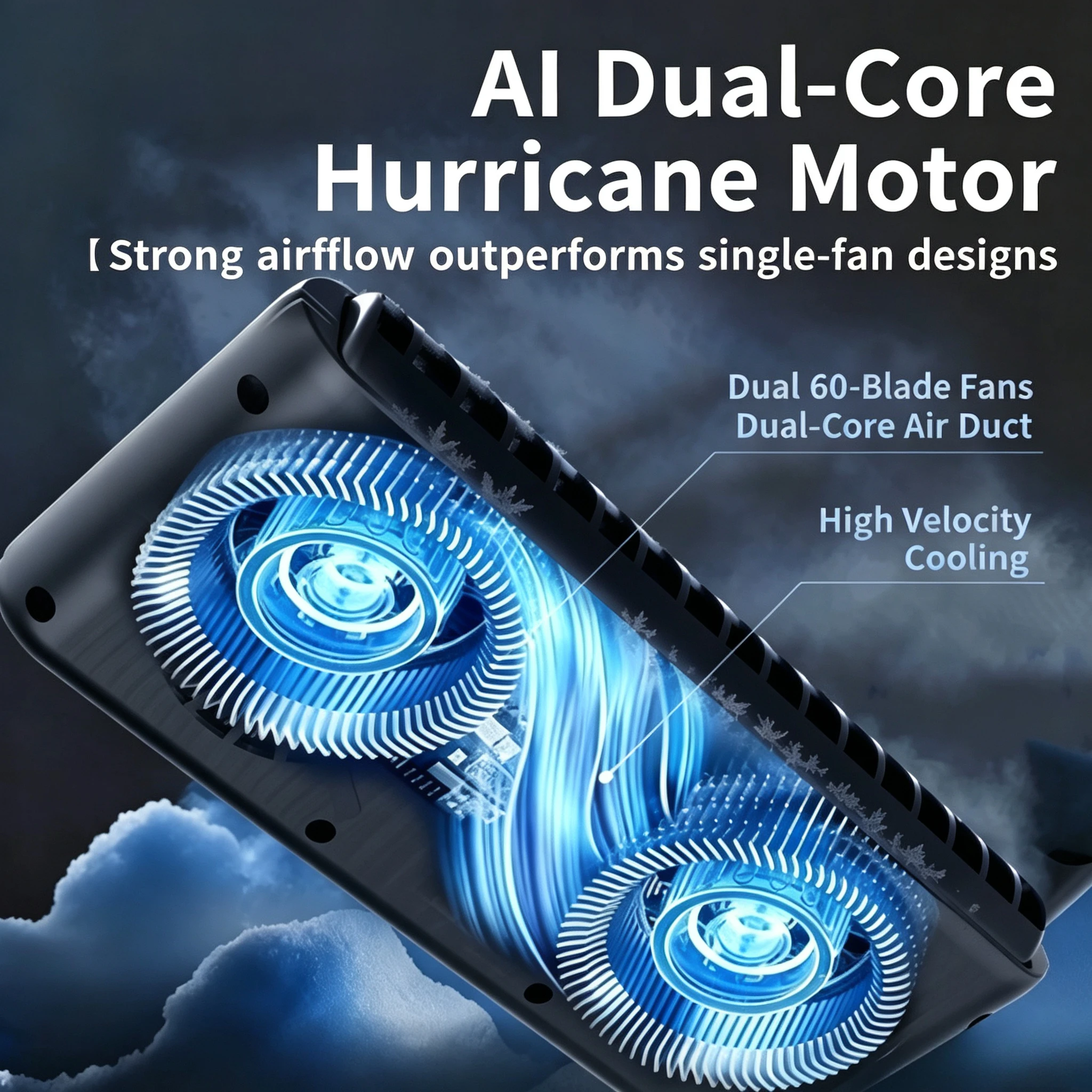 Auto Temp Control Silent Aquarium Cooling Fan Fish Tank Water Chiller Portable Fish Tank Cooling Equipment