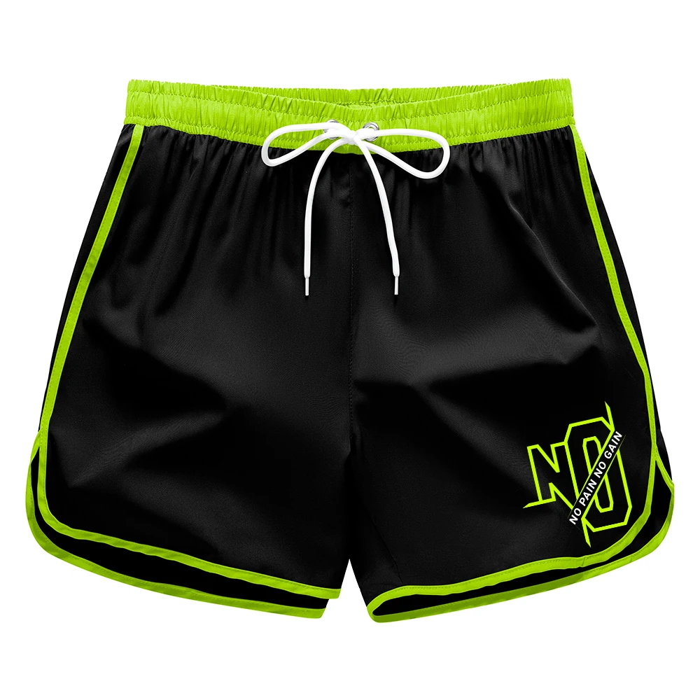 

Men's Summer Casual Sports Shorts Comfortable And Breathable Suitable For Daily Fitness Training And Beachwear With Pockets