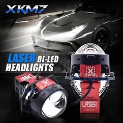 3 inch Laser Bi-led Projector Lens 140W Hyperboloid LED Headlight Retrofit for Hella 3R Frame LED Lights Tuning Car Accessories