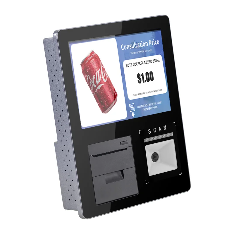 Self-Service POS Cash Register for Restaurants Restaurant Self-Service Kiosk The Configuration Can Be Modified