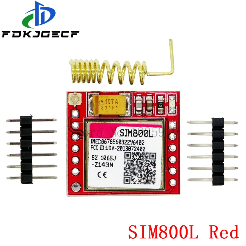 Variant: SIM800L Red