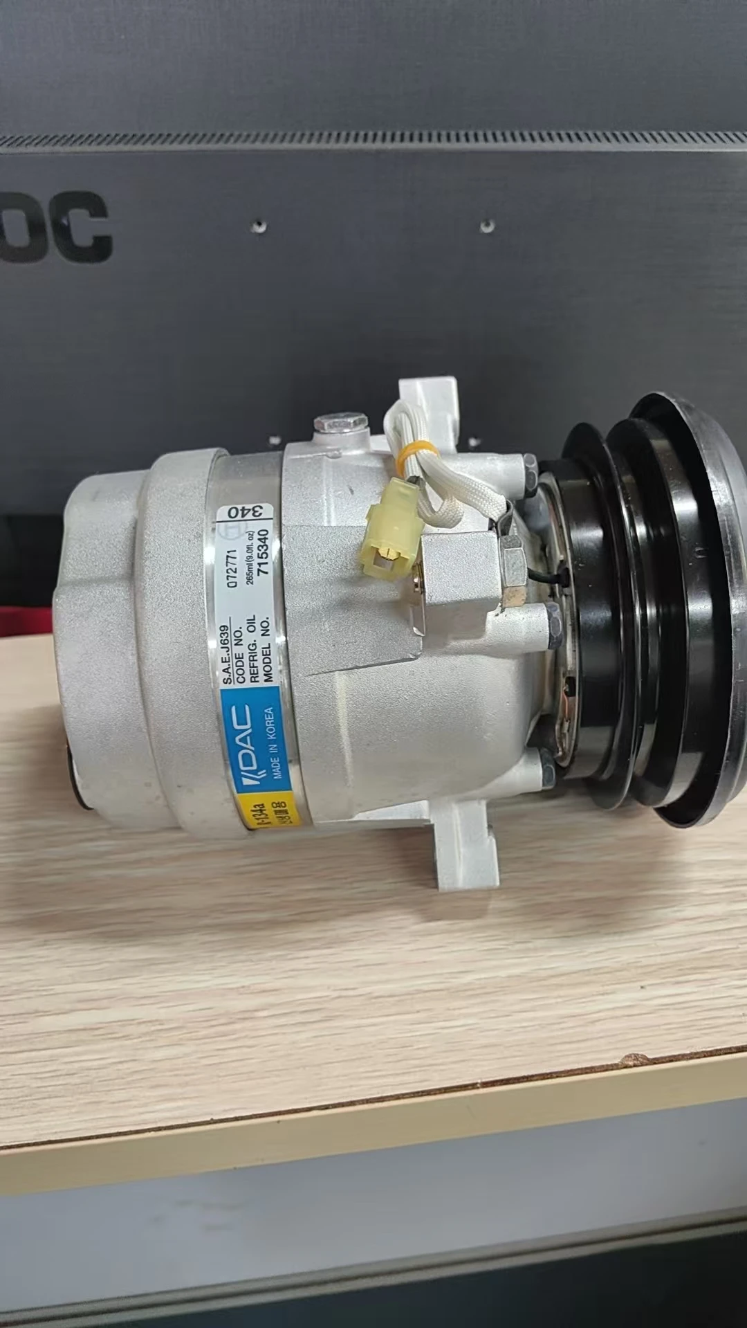 Kompresor AC Baru untuk Model Mesin Konstruksi Ekskavator 1bm7-90020 R210-7 R250-7 R190W-9 R300-7