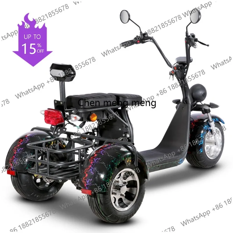 A61 Clark is hot selling  CP-3 Electric Trike 2000W 3 Wheels Citycoco  on Sale