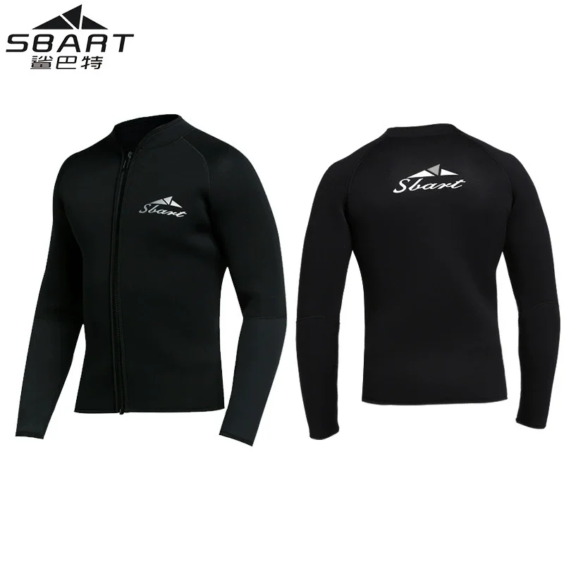 SBART Snorkeling Scuba Diving Suit Jacket and Pants Split 1.5mm High-quality Neoprene Men Surfing Suit