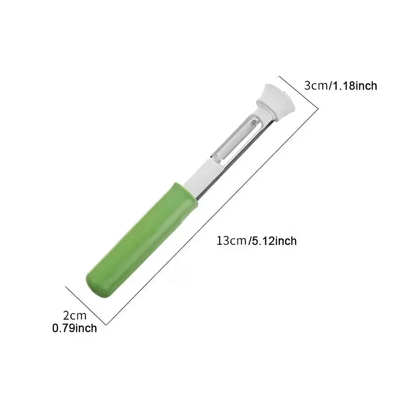 1pc 2-in-1 Apple Peeler Corer Stainless Steel Fruit Peeler and Core Remover Tool for Apple Pear Kitchen Gadget - view 6