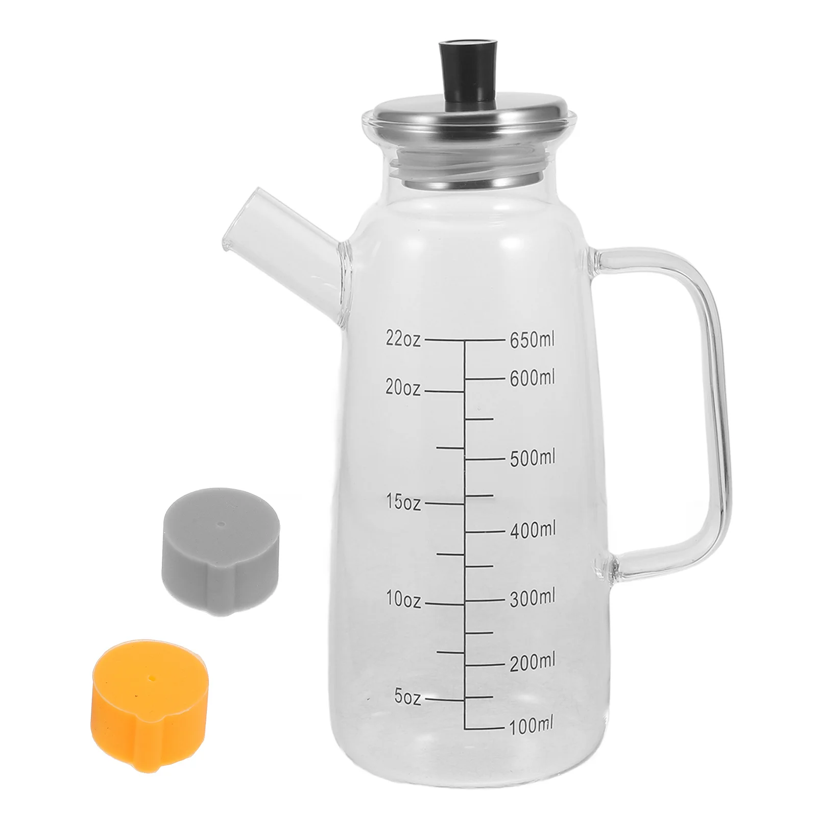 

1Set Glass Oil Dispenser Bottle Practical Kitchen Storage Container for Olive Oil Soy Sauce Vinegar Small Condiment Bottle
