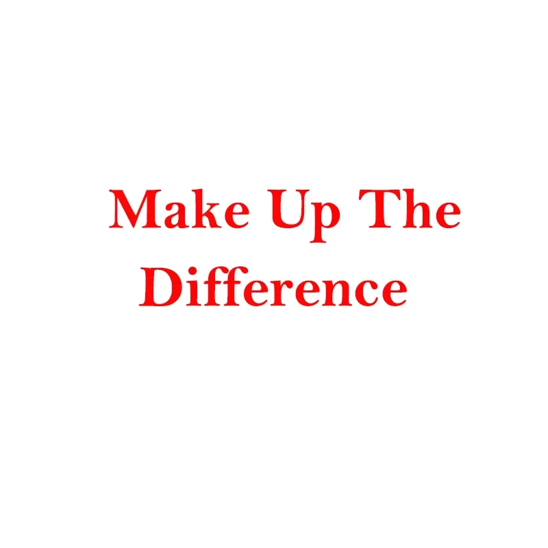 Dedicated freight link, Make up the difference, Up freight , Price Make up the difference