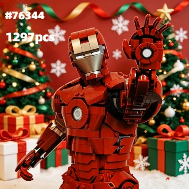 En stock, nouveau bloc de construction Mark 3 SYEM Set 1297PCS, édition limitée, cadeau pour adultes, décoration de collection 76344