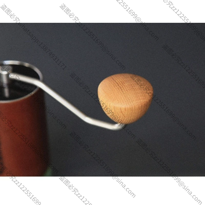 Suitable for C40 Hand Crank Bean Grinder Mk3 Universal Accessories,Handle Solid Wood Ball Head Oak Primary Color Oak Smoke Color